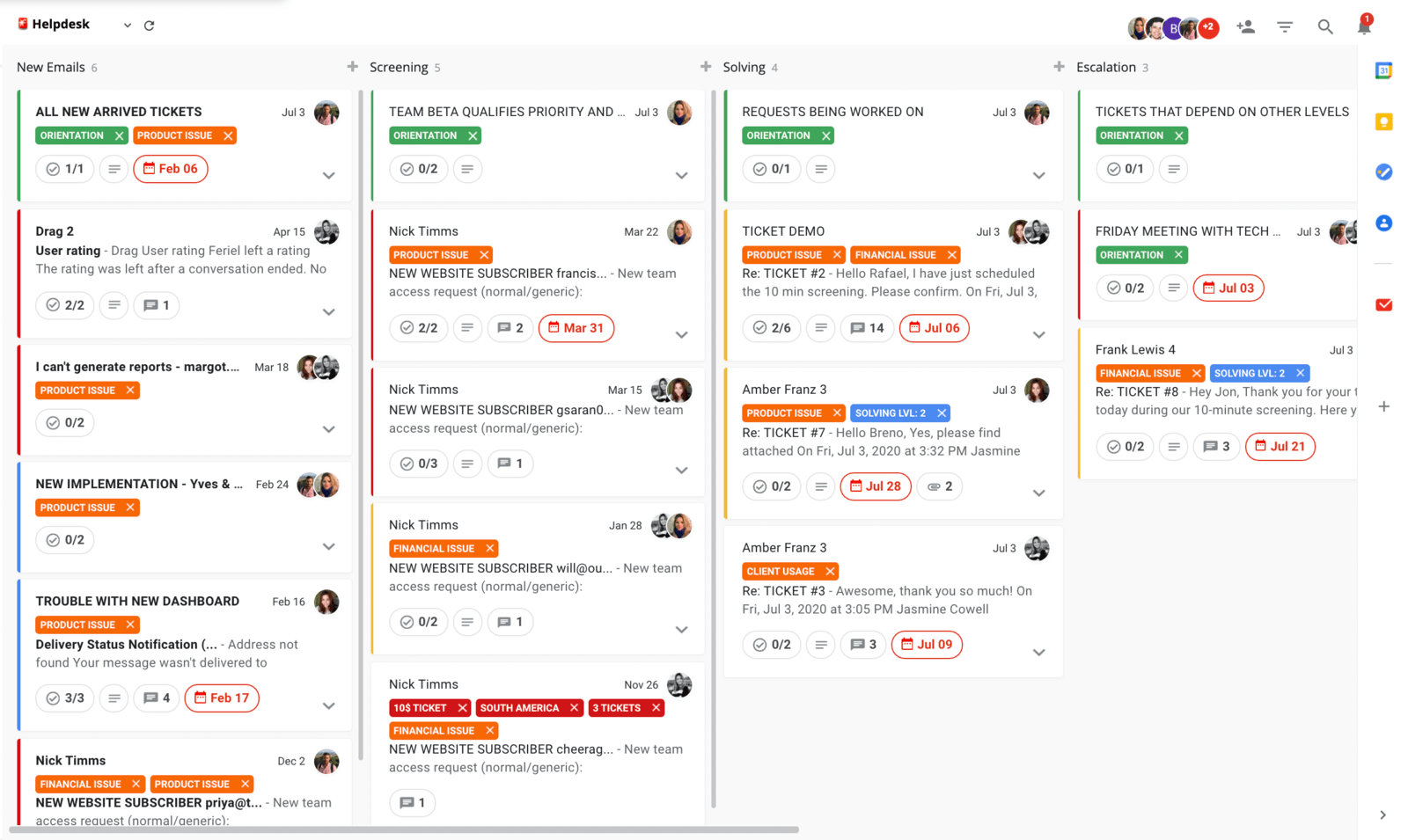 helpdesk in gmail