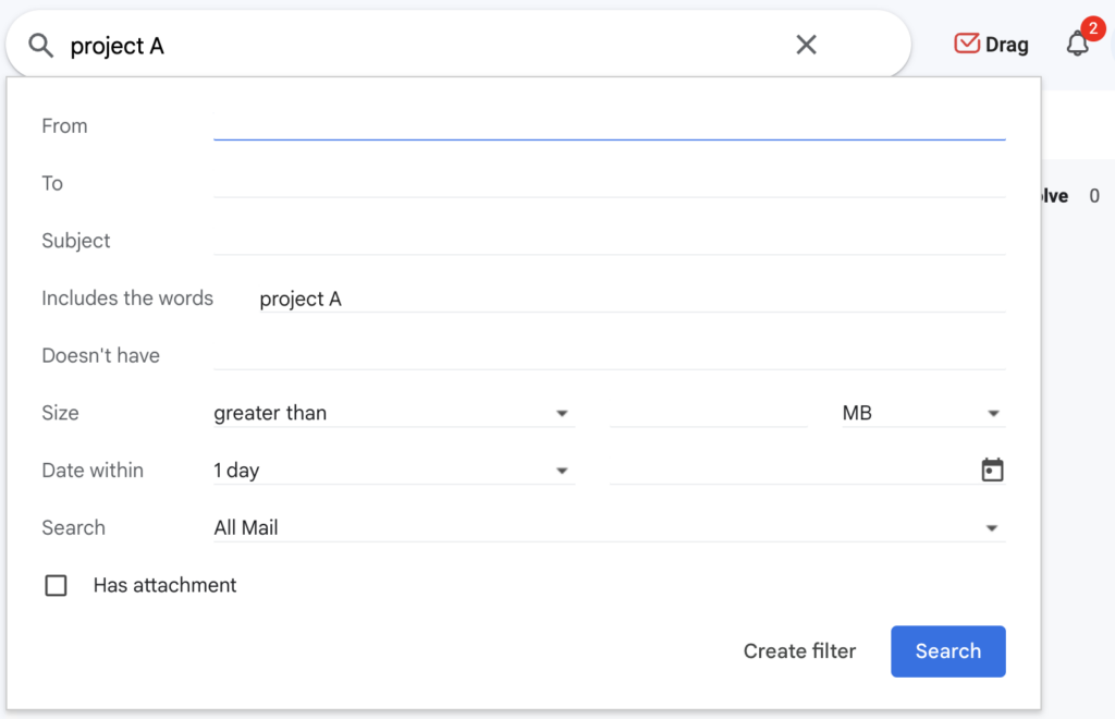 Gmail auto move to folder