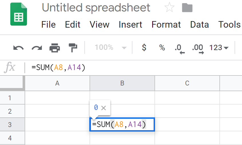 function Google Sheets