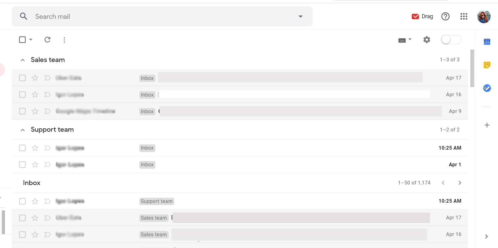 Multiple inboxes in Gmail step 3.2