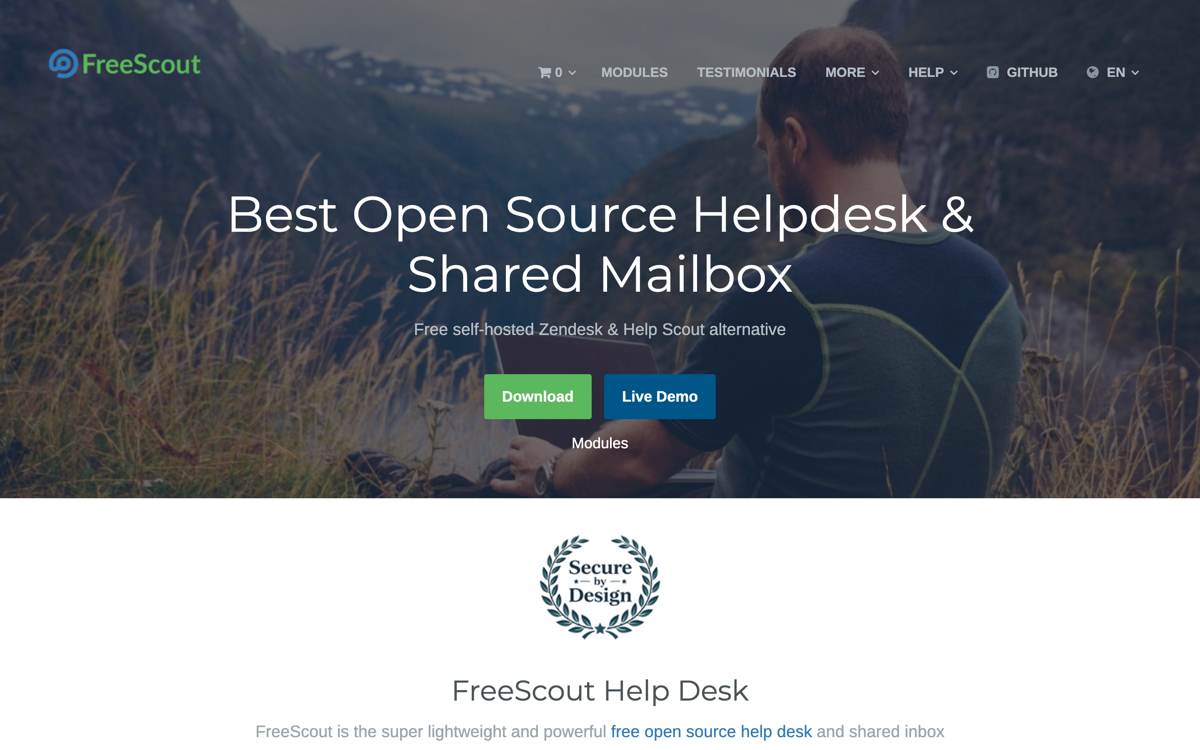 FreeScout, the open-source shared inbox in Help Scout's shape