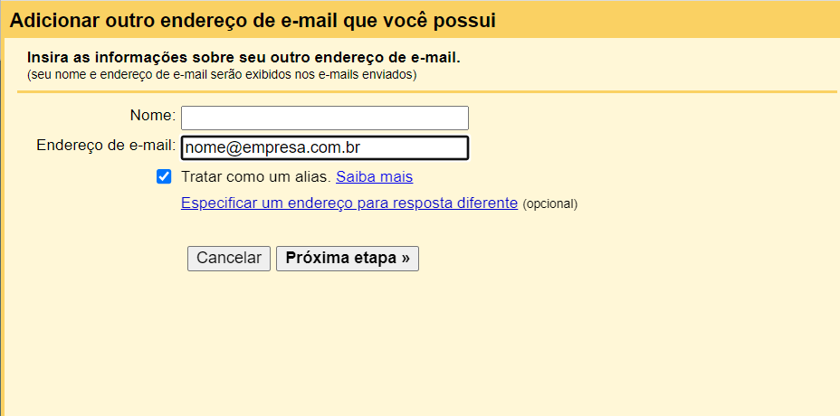 múltiplas contas do gmail