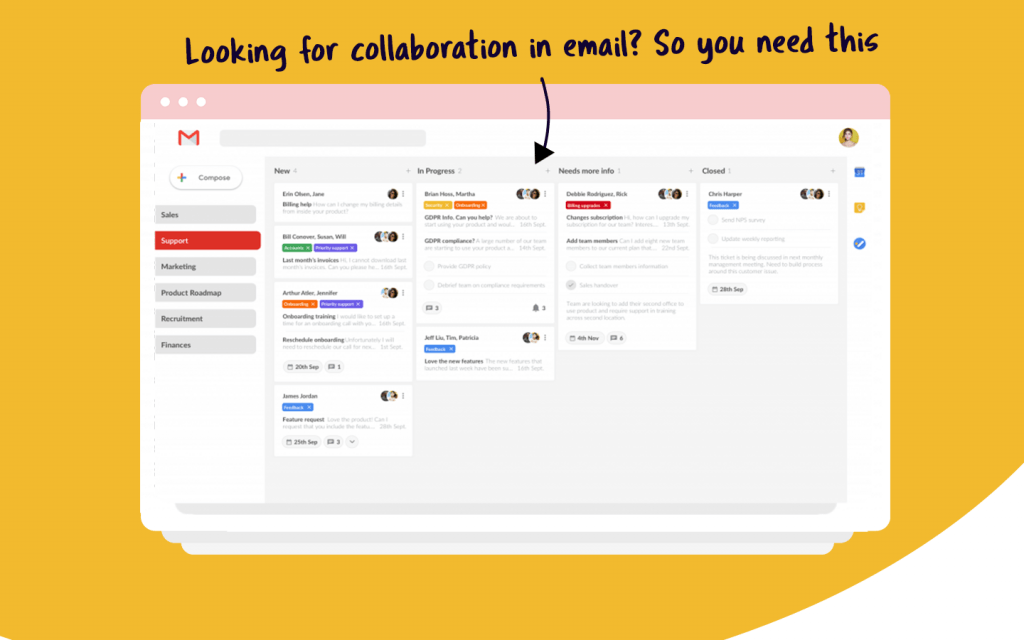 collaboration email