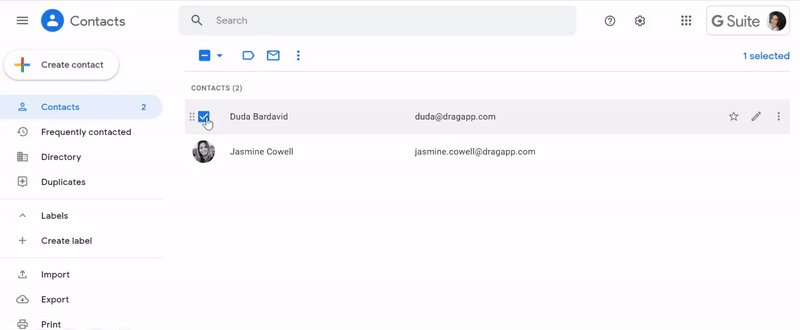 how to create a group email account in Gmail