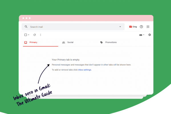 inbox zero in gmail