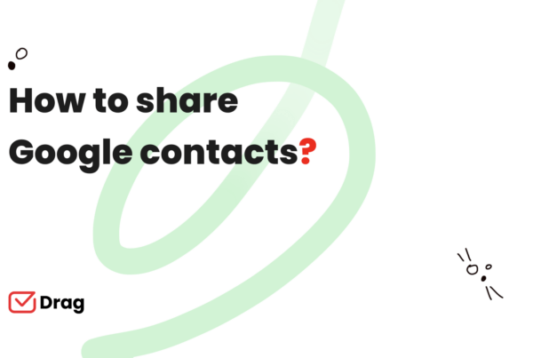 how to share Google contacts