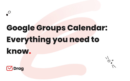 google groups calendar