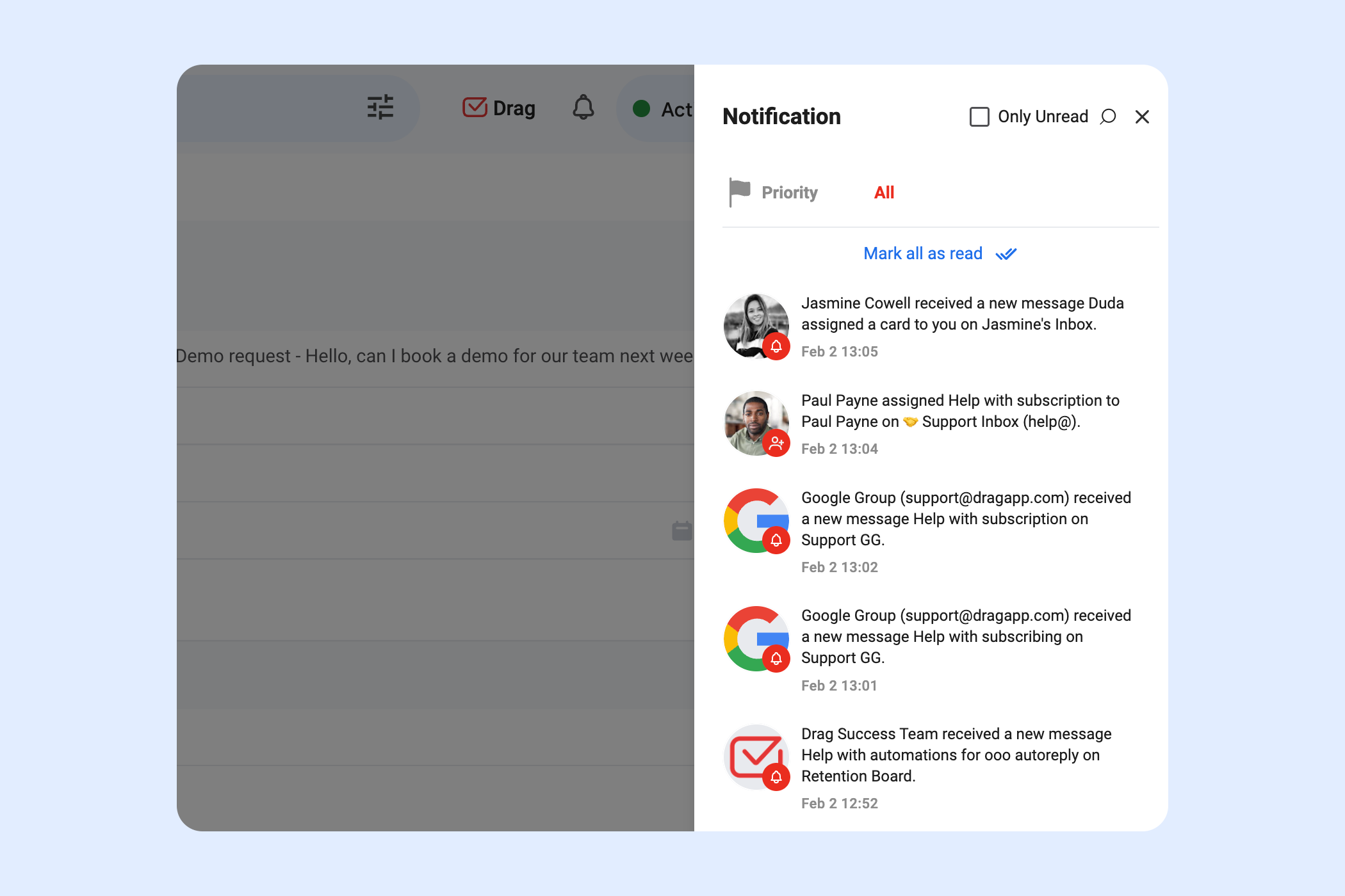 activity log old
