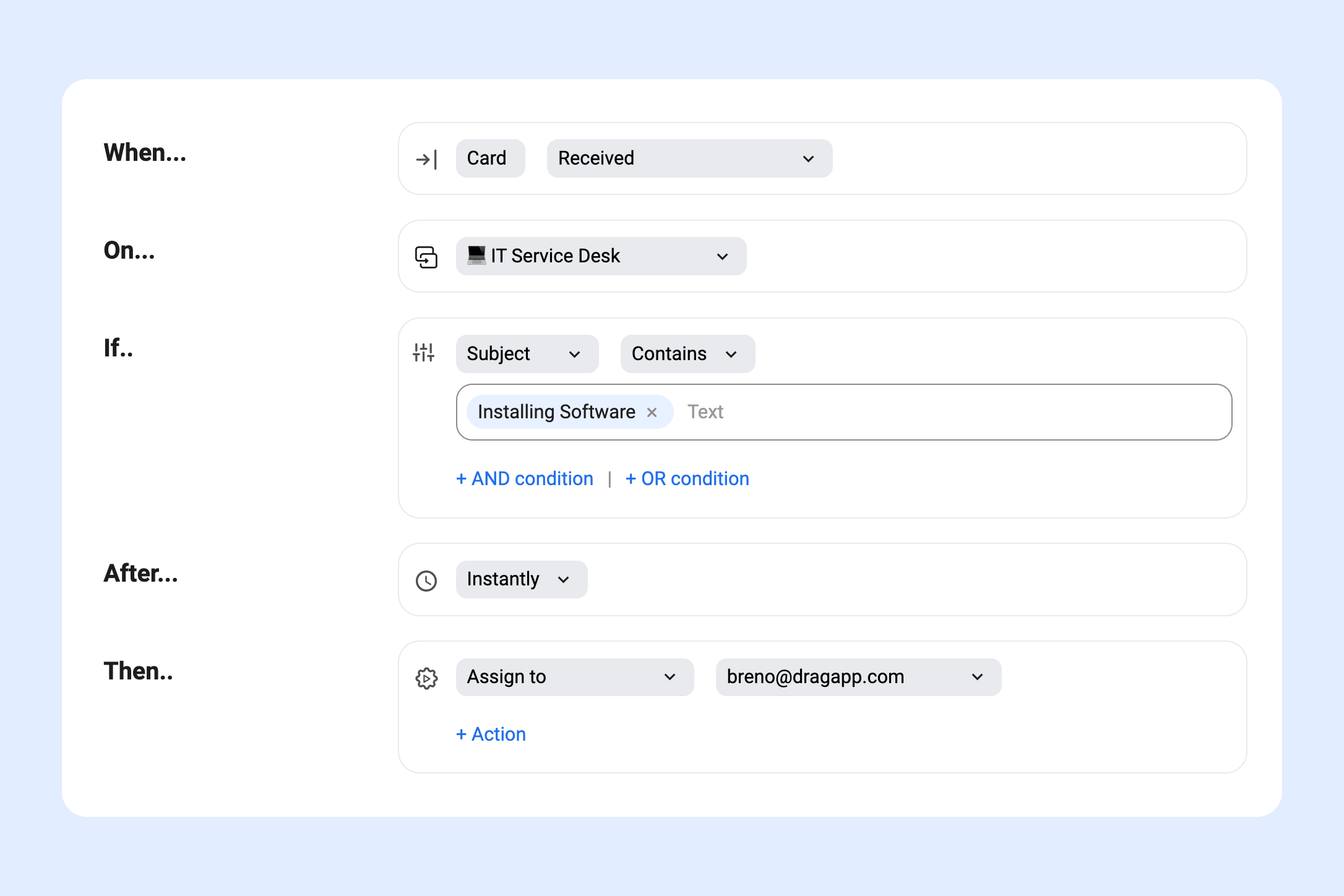 auto assign
