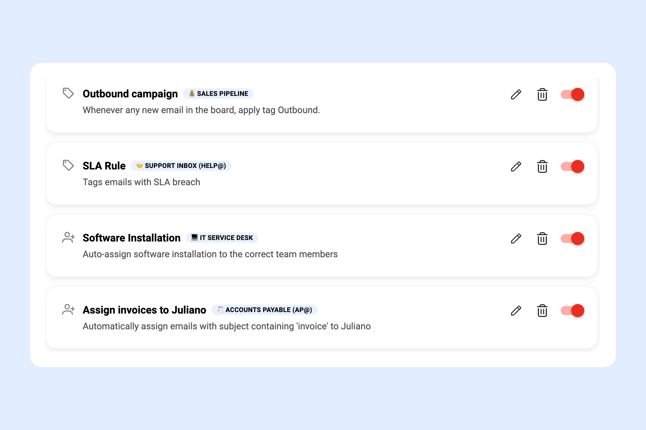 enable automations