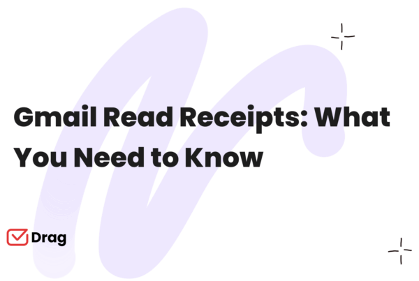 Gmail read receipts