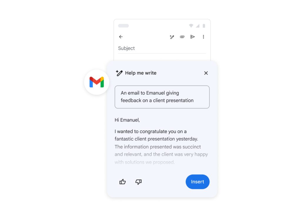gmail with gemini ai reply