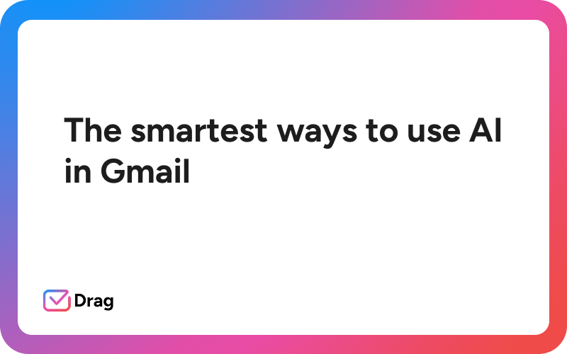 use AI in Gmail